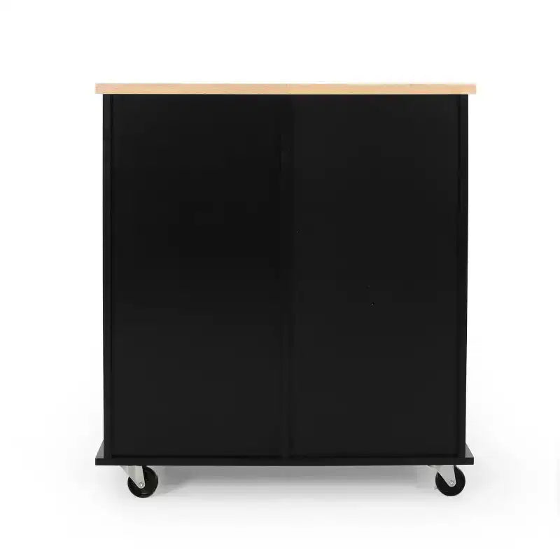 Provence Contemporary Kitchen Cart with Wheels - Christopher Knight Home