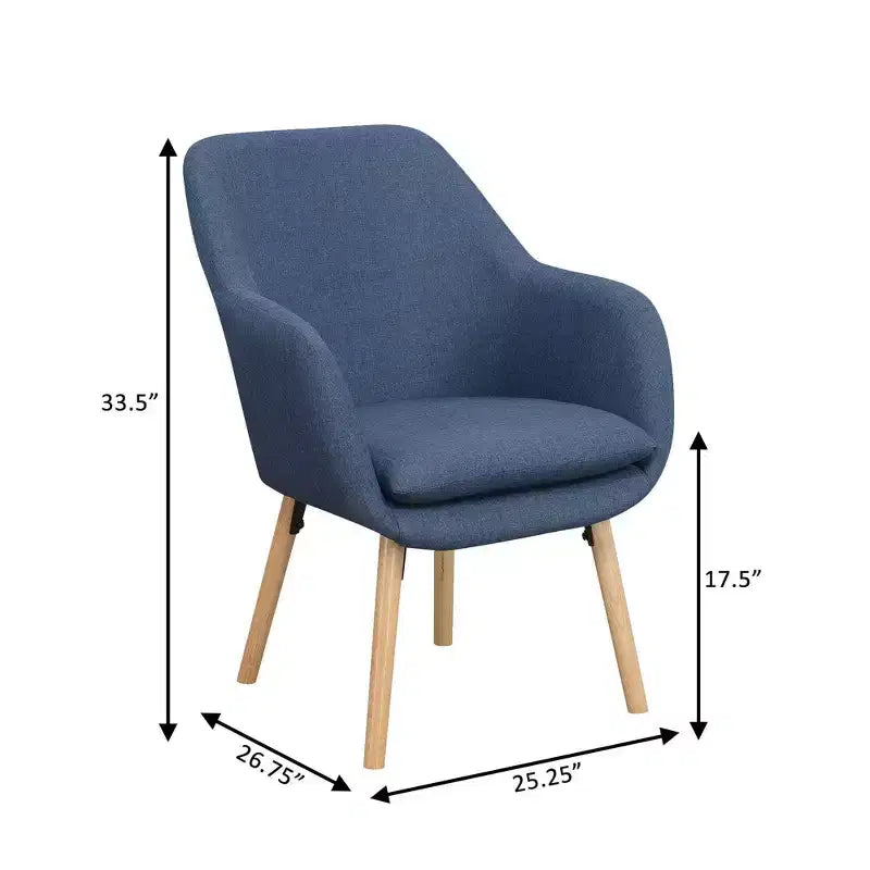 Take a Seat Charlotte Accent Chair Linen - Breighton Home
