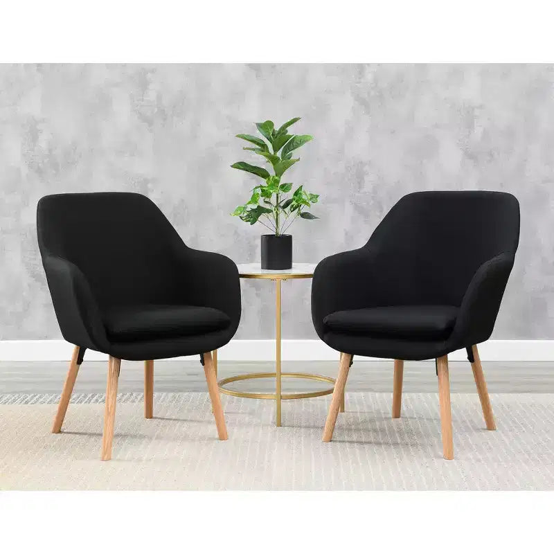 Take a Seat Charlotte Accent Chair Linen - Breighton Home