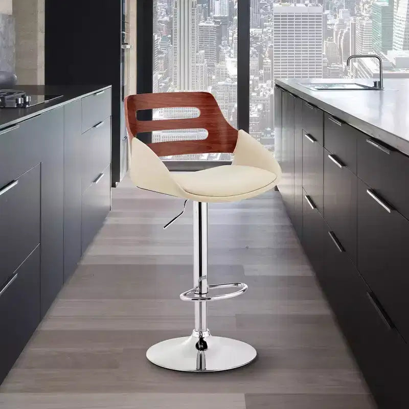 Karter Adjustable Counter Height Barstool - Armen Living