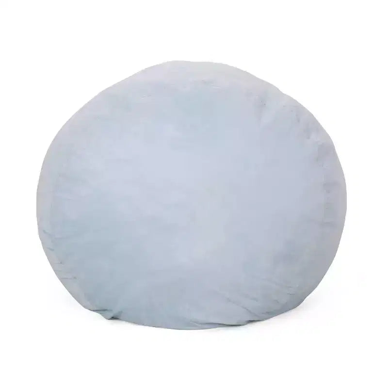 8' Liberty Modern Microfiber Pastel Bean Bag - Christopher Knight Home