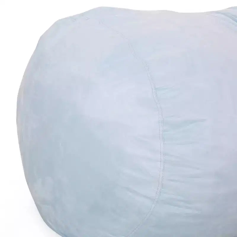 8' Liberty Modern Microfiber Pastel Bean Bag - Christopher Knight Home