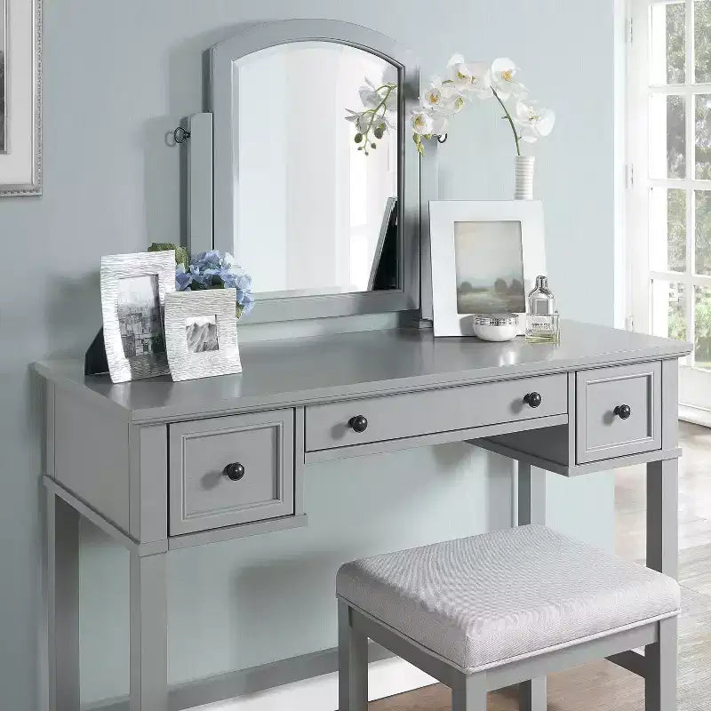 Vista Vanity Stool - Crosley