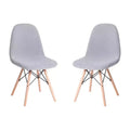 Merrick Lane Set of 2 Lyon Faux Shearling Accent Chairs, Modern Accent Chair For Bedroom, Entryway, and Living Room