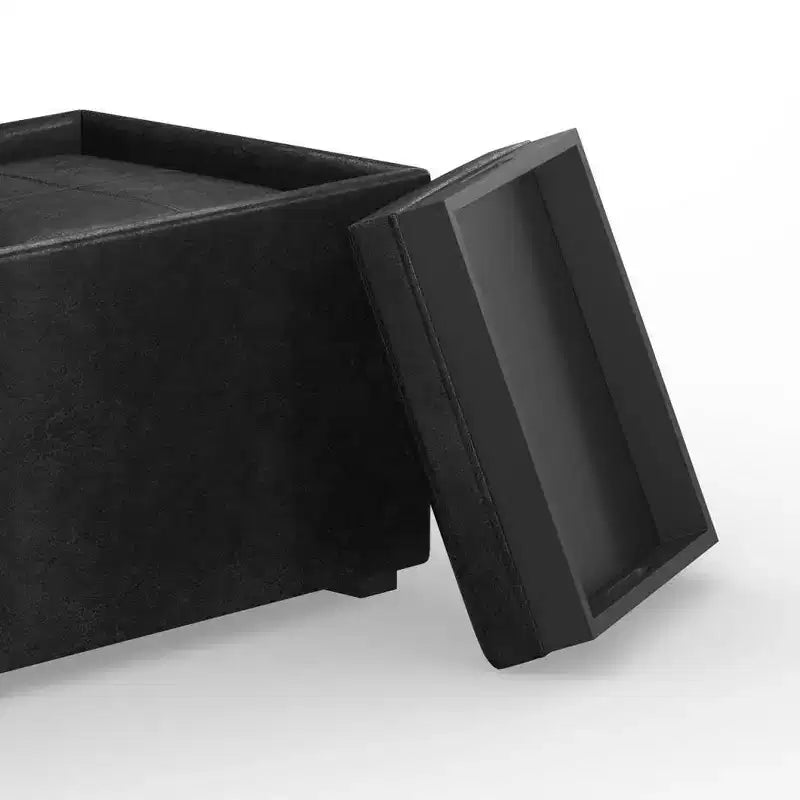 5pc Franklin Storage Ottoman and benches Distressed - WyndenHall