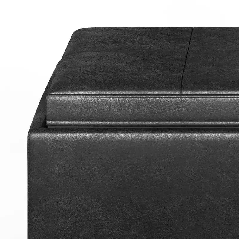5pc Franklin Storage Ottoman and benches Distressed - WyndenHall