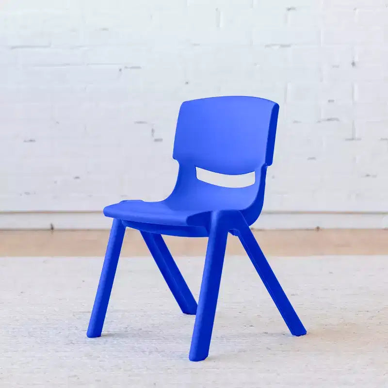 12in Plastic School Stack Chair 4-Pack