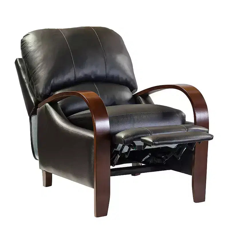 Set of 2 Alexandra Genuine Leather Manual Recliner| ART OF LIVING DESIGNS