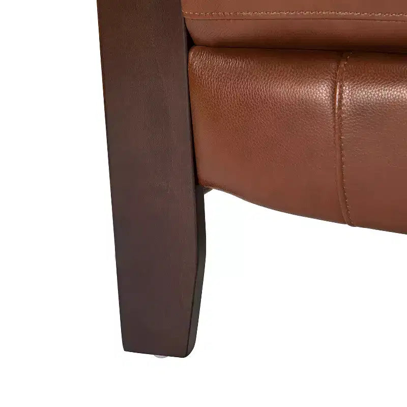Set of 2 Alexandra Genuine Leather Manual Recliner| ART OF LIVING DESIGNS