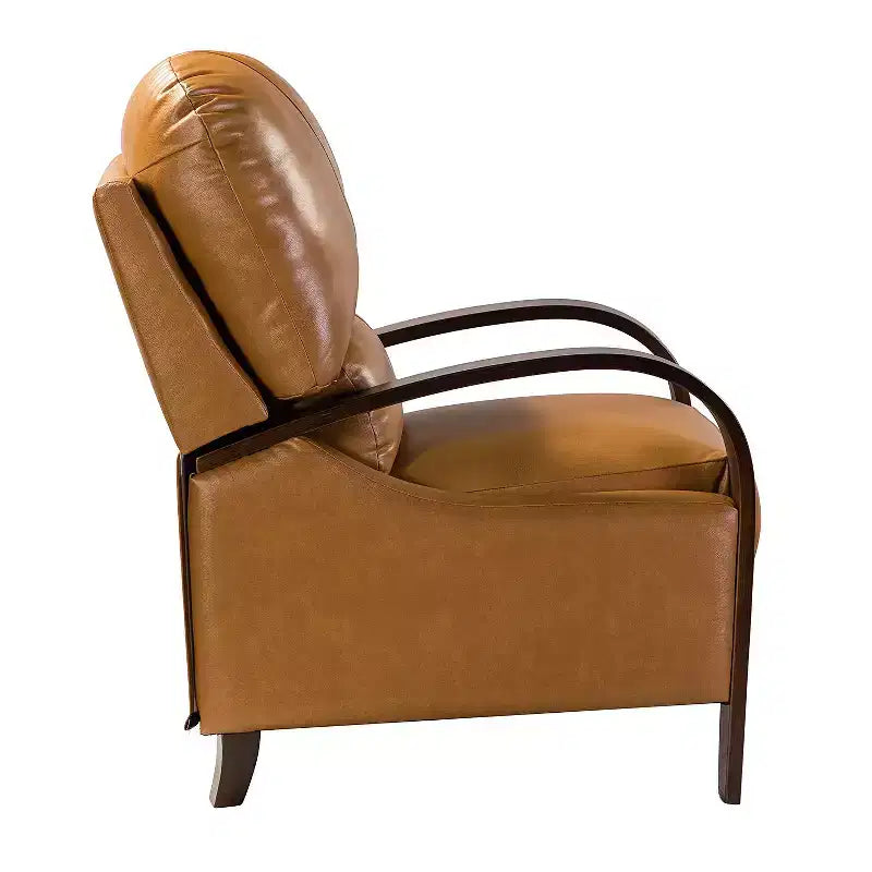 Set of 2 Alexandra Genuine Leather Manual Recliner| ART OF LIVING DESIGNS