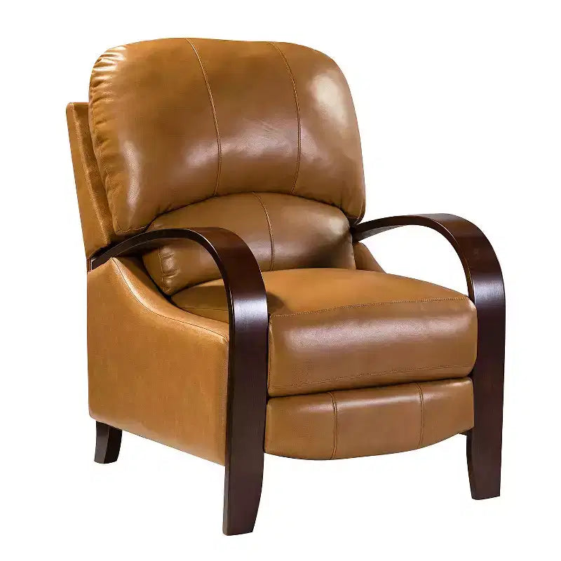 Set of 2 Alexandra Genuine Leather Manual Recliner| ART OF LIVING DESIGNS