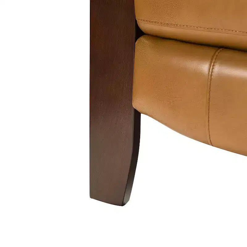 Set of 2 Alexandra Genuine Leather Manual Recliner| ART OF LIVING DESIGNS