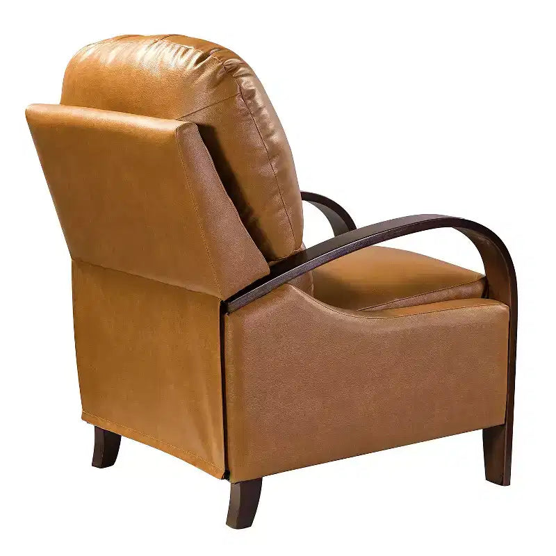 Set of 2 Alexandra Genuine Leather Manual Recliner| ART OF LIVING DESIGNS