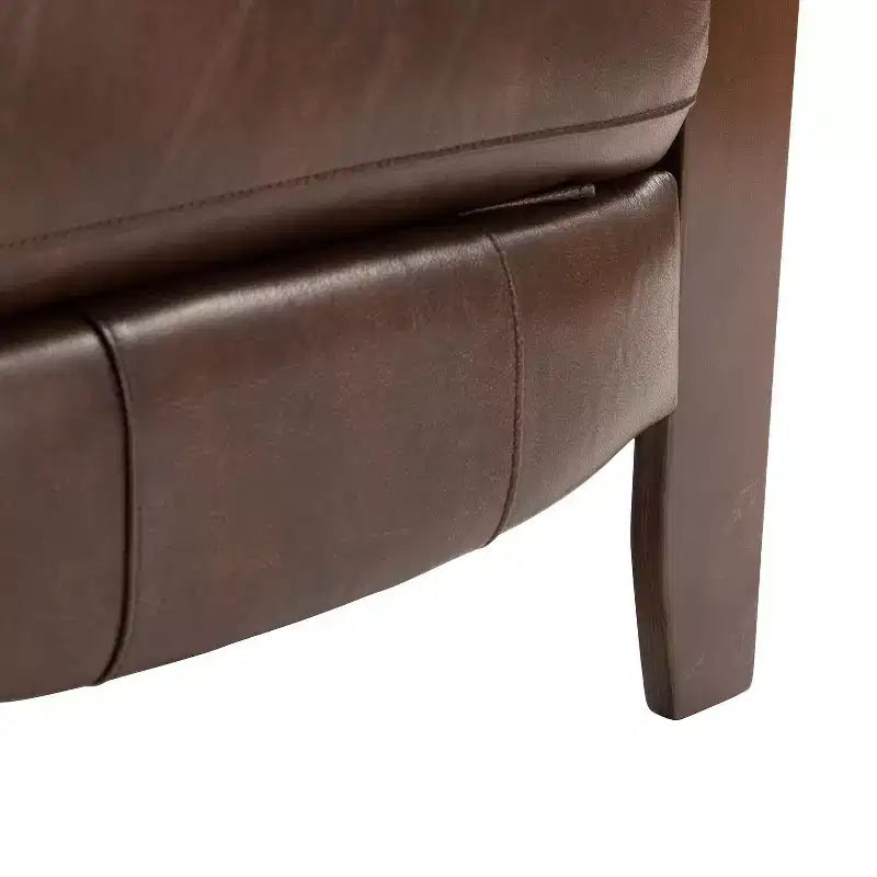 Set of 2 Alexandra Genuine Leather Manual Recliner| ART OF LIVING DESIGNS