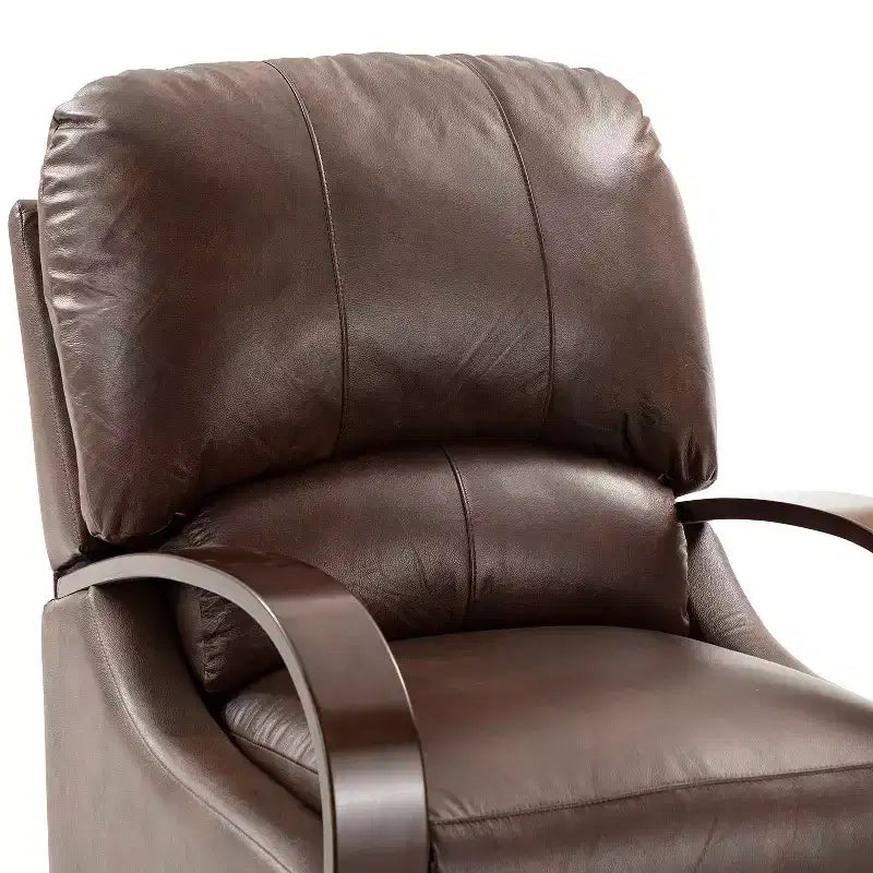 Set of 2 Alexandra Genuine Leather Manual Recliner| ART OF LIVING DESIGNS