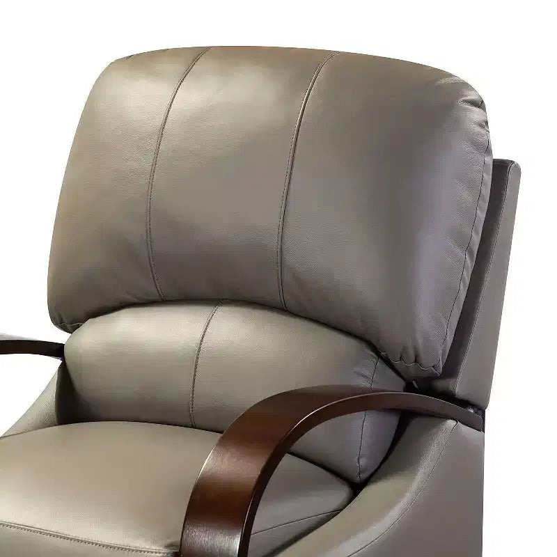 Set of 2 Alexandra Genuine Leather Manual Recliner| ART OF LIVING DESIGNS