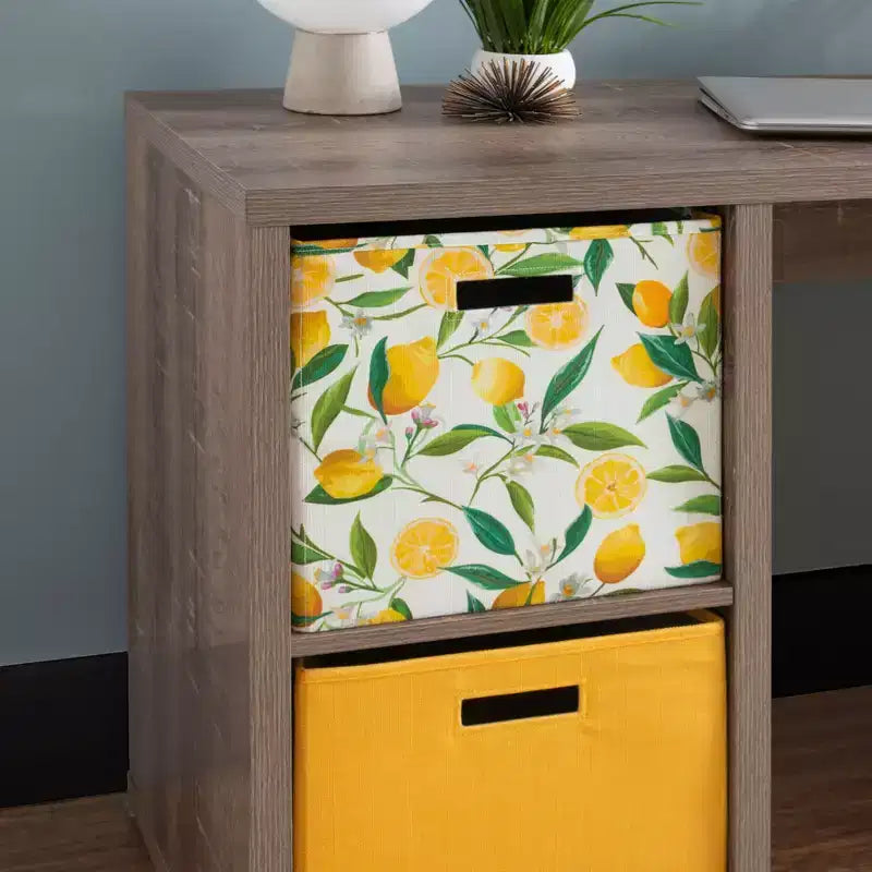 Alexei 2 Cube Desk - Linon
