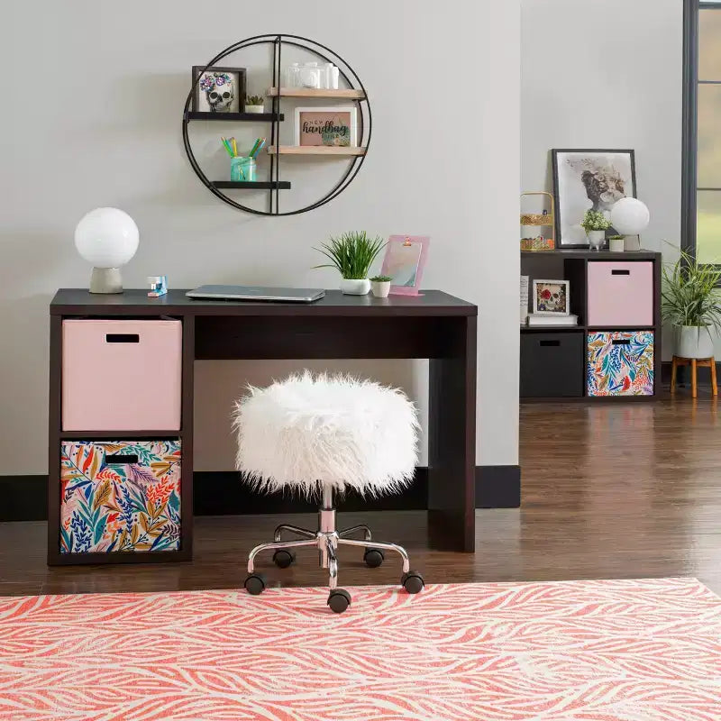 Alexei 2 Cube Desk - Linon