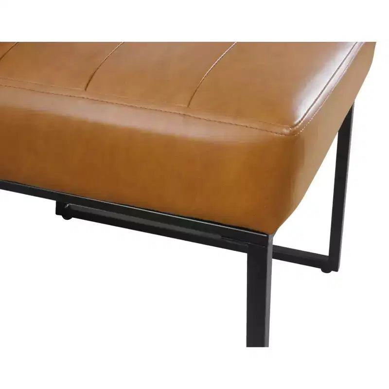 Channeled Metal Dining Chair - HomePop