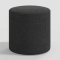 Skyline Furniture Round Thalia Ottoman Linen