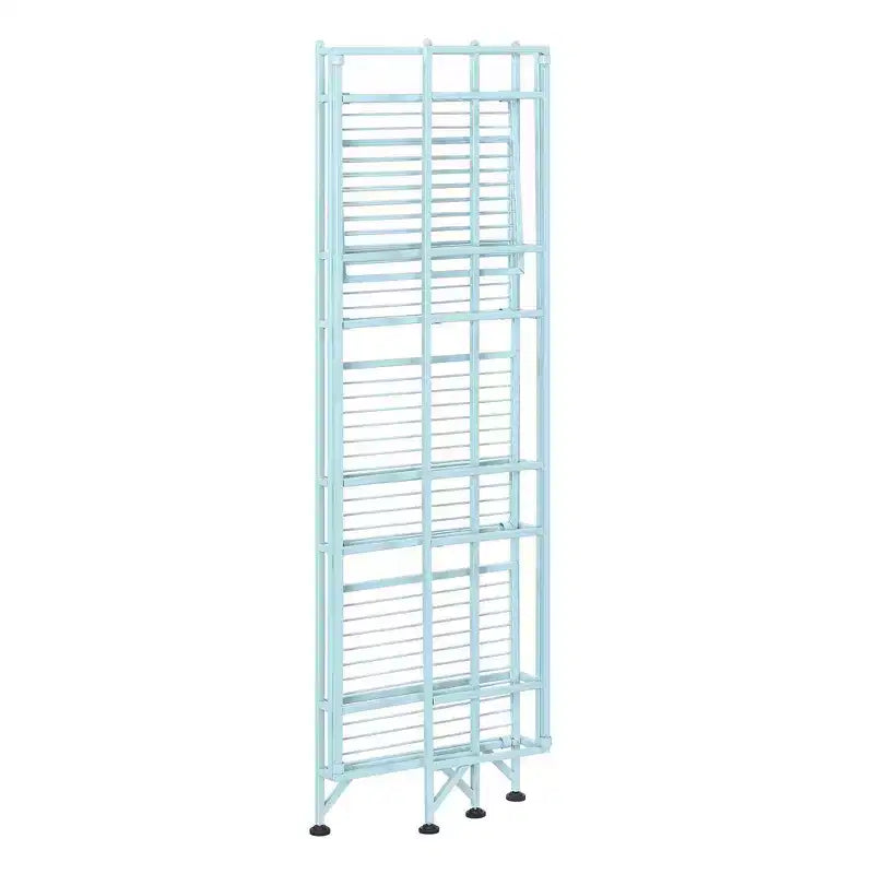 44.75 Xtra Storage 4 Tier Folding Metal Shelf - Breighton Home