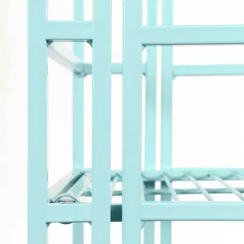 44.75 Xtra Storage 4 Tier Folding Metal Shelf - Breighton Home