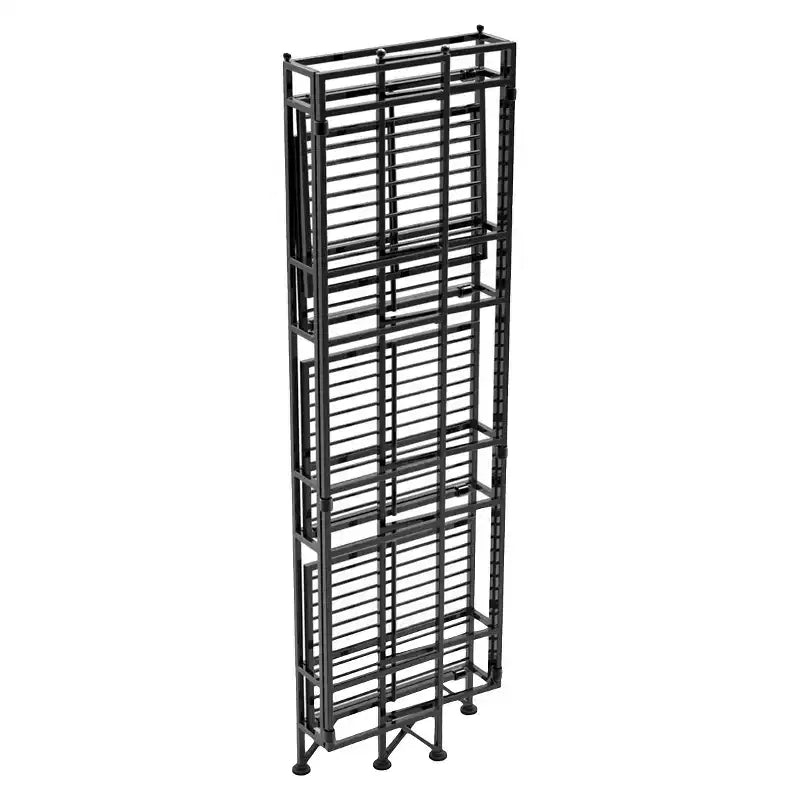44.75 Xtra Storage 4 Tier Folding Metal Shelf - Breighton Home