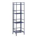 44.75 Xtra Storage 4 Tier Folding Metal Shelf - Breighton Home
