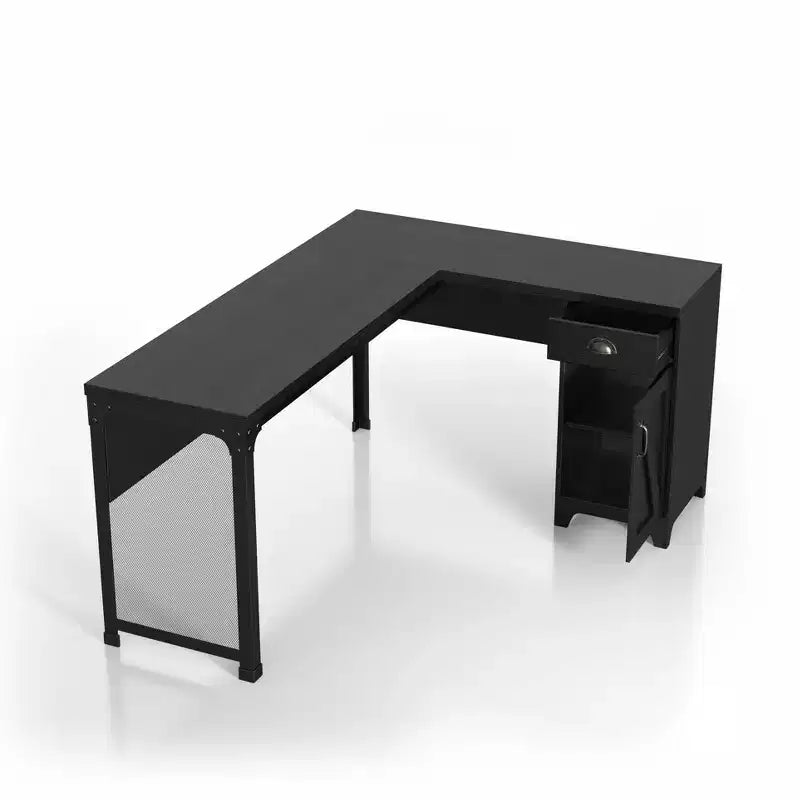 24/7 Shop At Home Nackimen L Shaped Desk