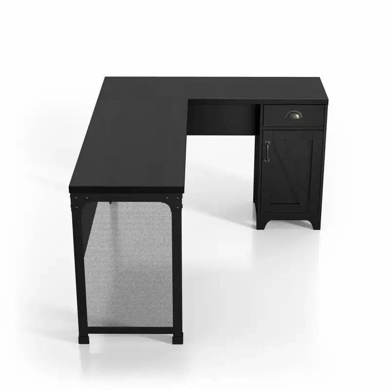 24/7 Shop At Home Nackimen L Shaped Desk