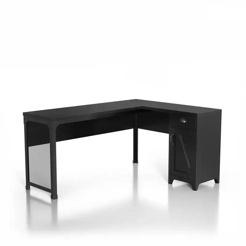 24/7 Shop At Home Nackimen L Shaped Desk