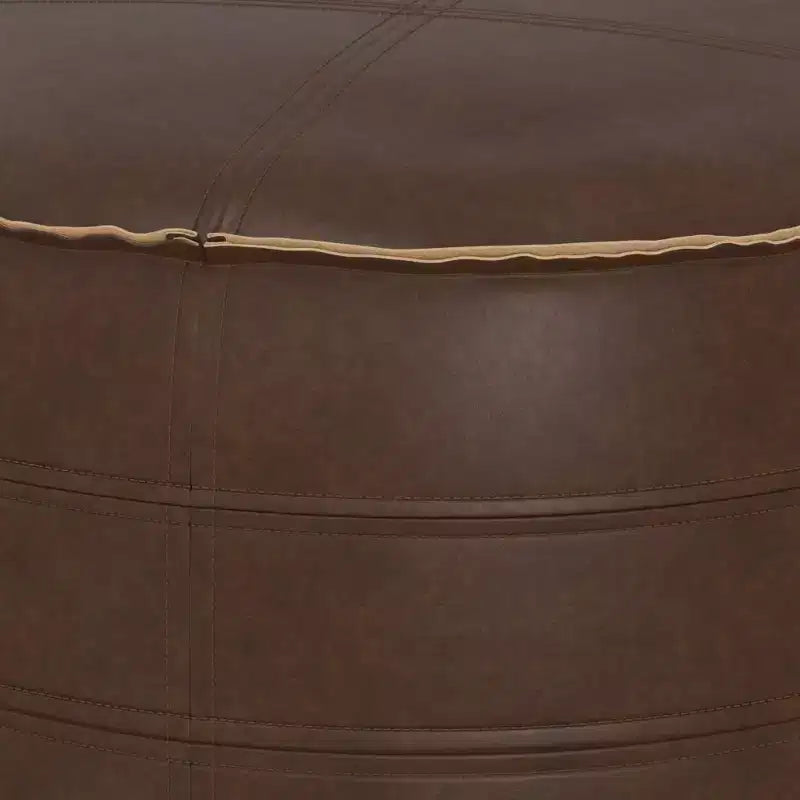 20 Wendal Round Pouf - WyndenHall