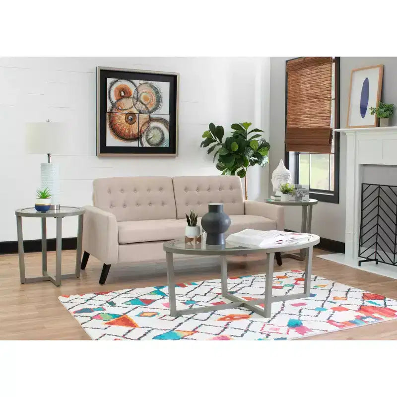 3pc Beecher Coffee and End Table Set - Powell