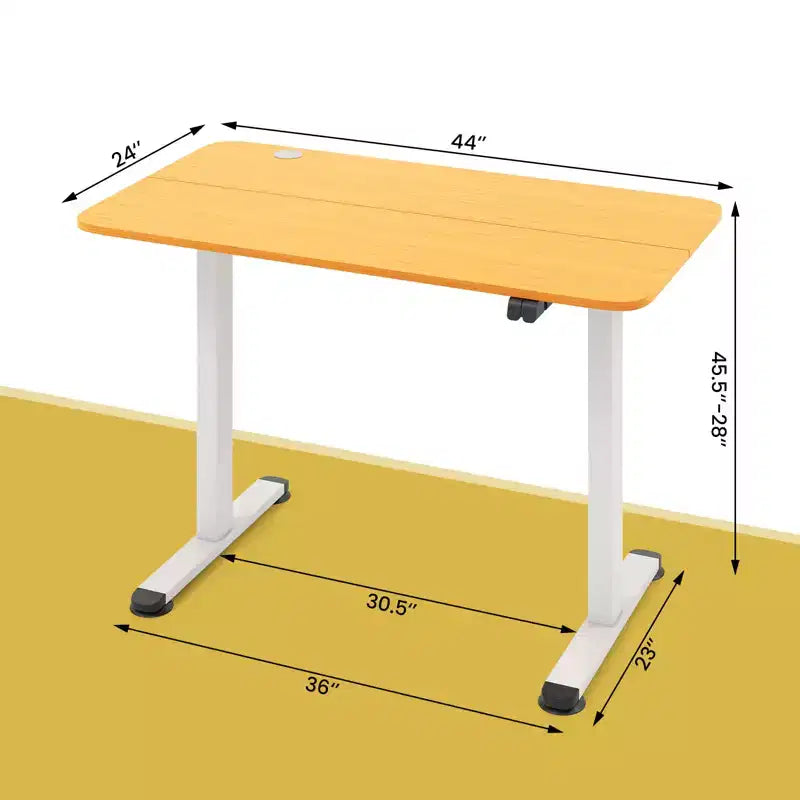 Costway Electric Standing Desk Height Adjustable Sit to Stand Computer Workstation Home Office