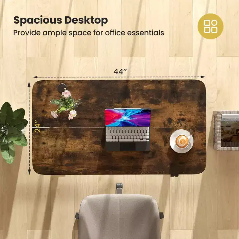 Costway Electric Standing Desk Height Adjustable Sit to Stand Computer Workstation Home Office
