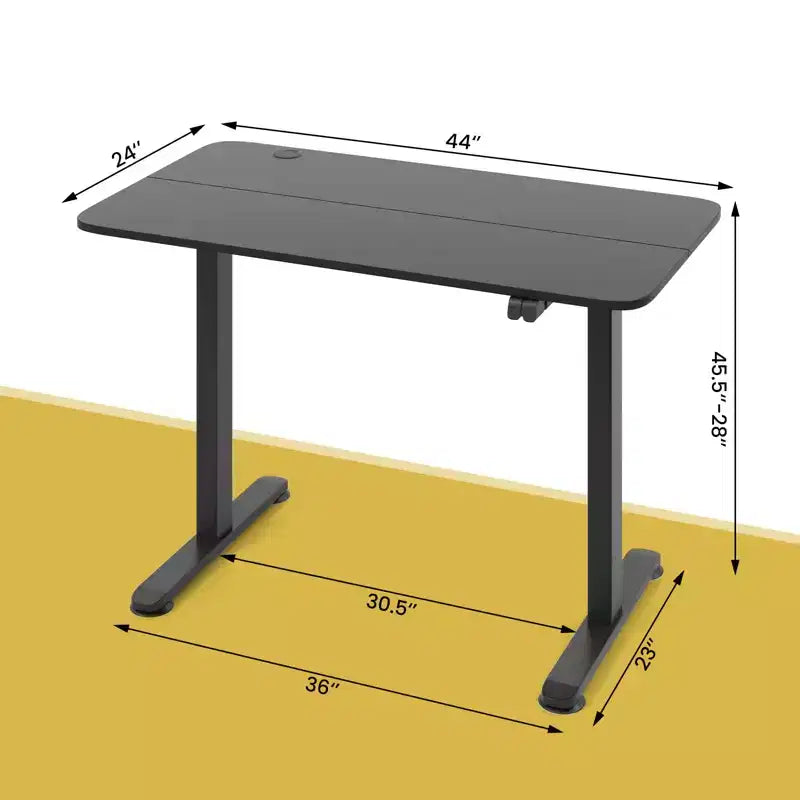 Costway Electric Standing Desk Height Adjustable Sit to Stand Computer Workstation Home Office