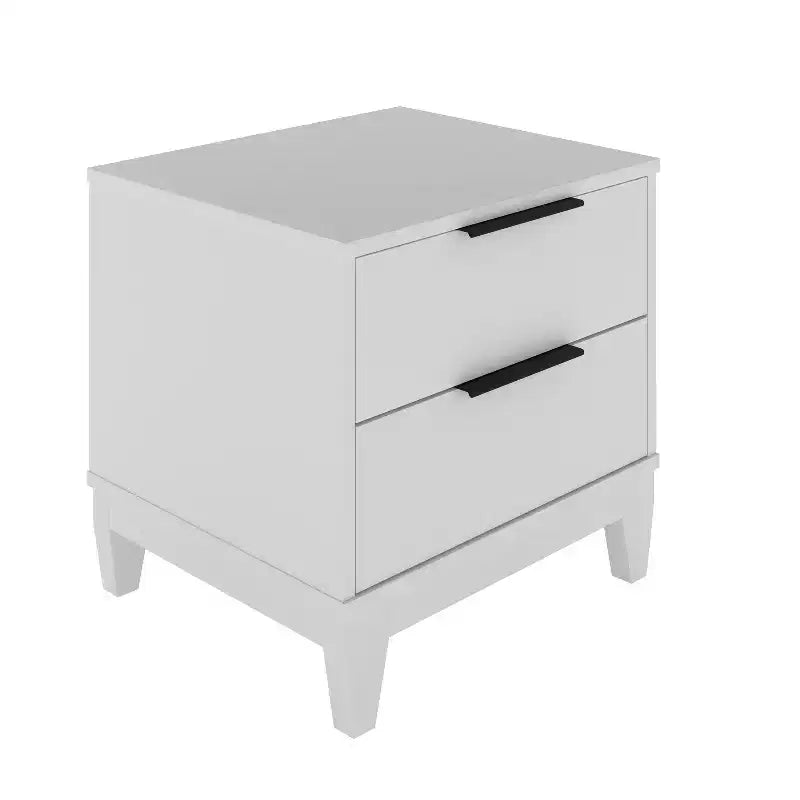 Table de chevet moderne à 2 tiroirs coulissants Mackay - Boyd Sleep Eco Dream