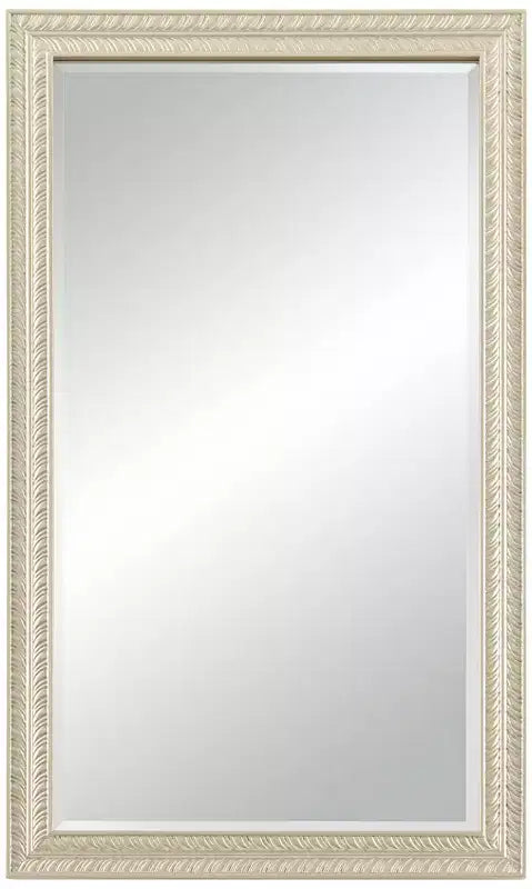Noble Park Shaina Rectangular Vanity Decorative Wall Mirror Modern Champagne Gold Wood Frame 24 Wide Bathroom Bedroom Living Home