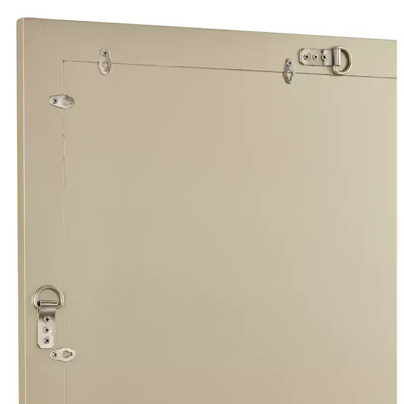 Noble Park Shaina Rectangular Vanity Decorative Wall Mirror Modern Champagne Gold Wood Frame 24 Wide Bathroom Bedroom Living Home