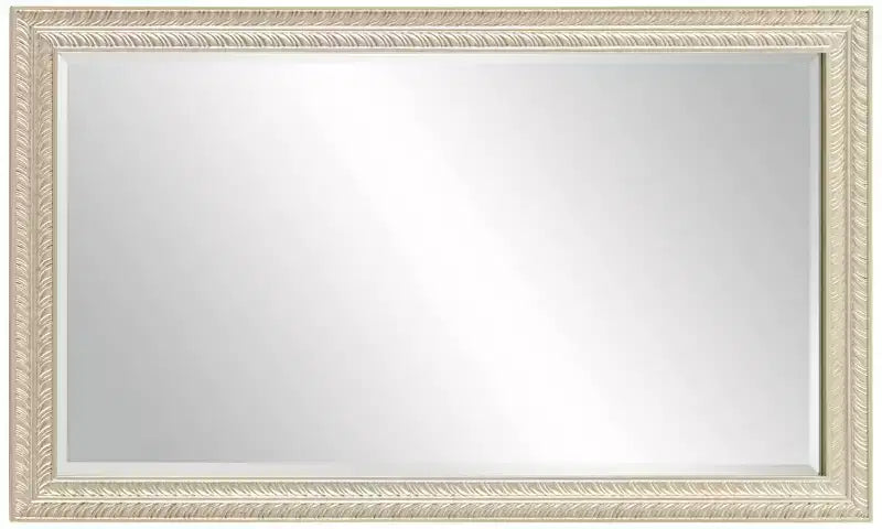 Noble Park Shaina Rectangular Vanity Decorative Wall Mirror Modern Champagne Gold Wood Frame 24 Wide Bathroom Bedroom Living Home