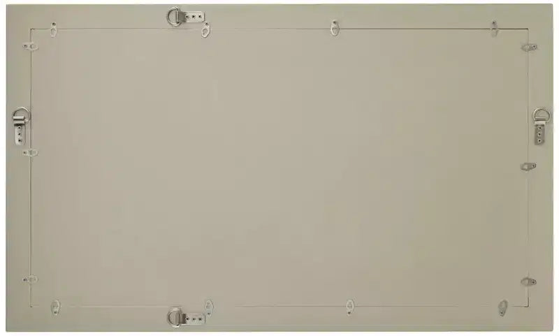 Noble Park Shaina Rectangular Vanity Decorative Wall Mirror Modern Champagne Gold Wood Frame 24 Wide Bathroom Bedroom Living Home