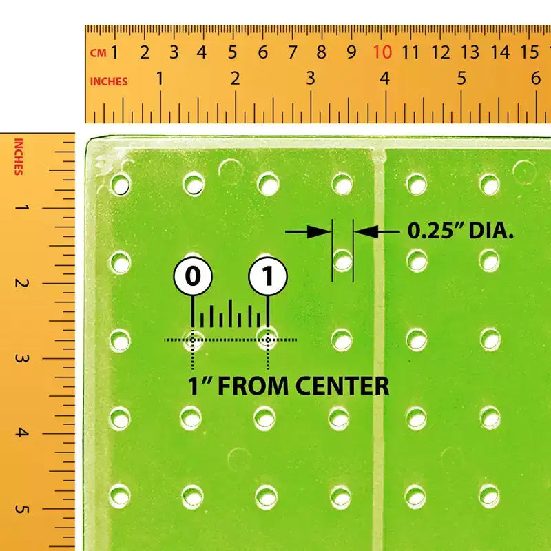Azar Displays 24-Piece Pegboard Wall Organizer Kit