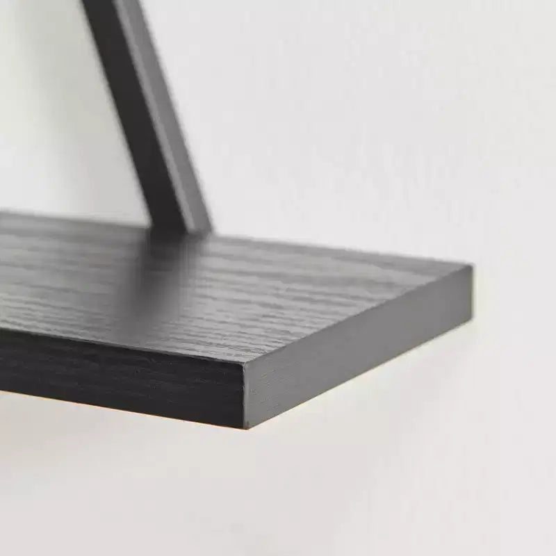 15.7 x 13.5 Set of 2 Reversible Triangle Accent Wall Shelves - Danya B.