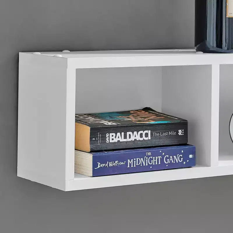 3pc Bauhaus Floating Geometric Cubby Wall Shelf Set - Danya B.