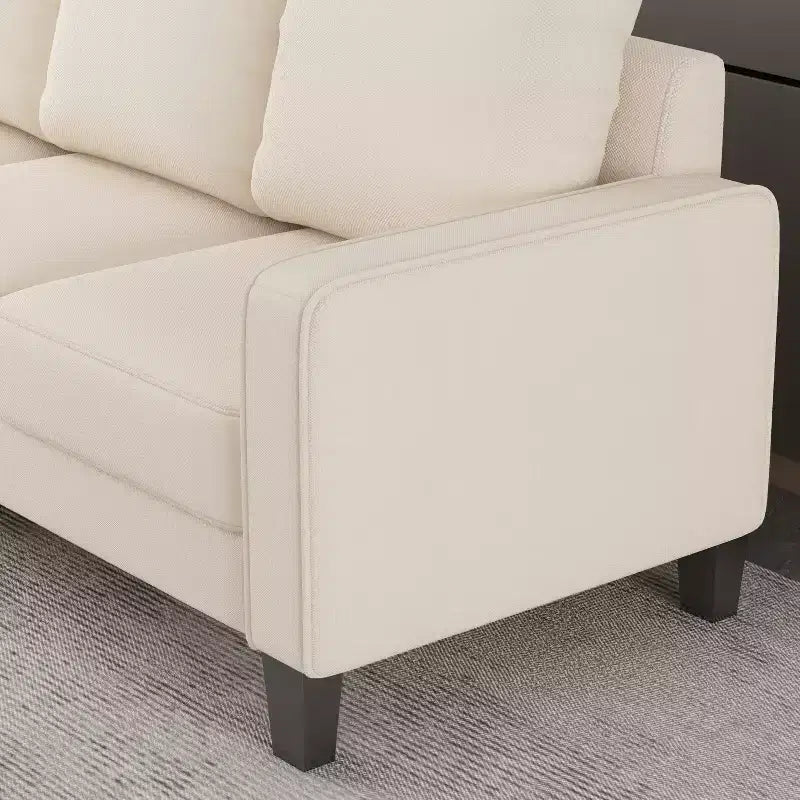 75 Modern Living Room Furniture Fabric Sofa - ModernLuxe
