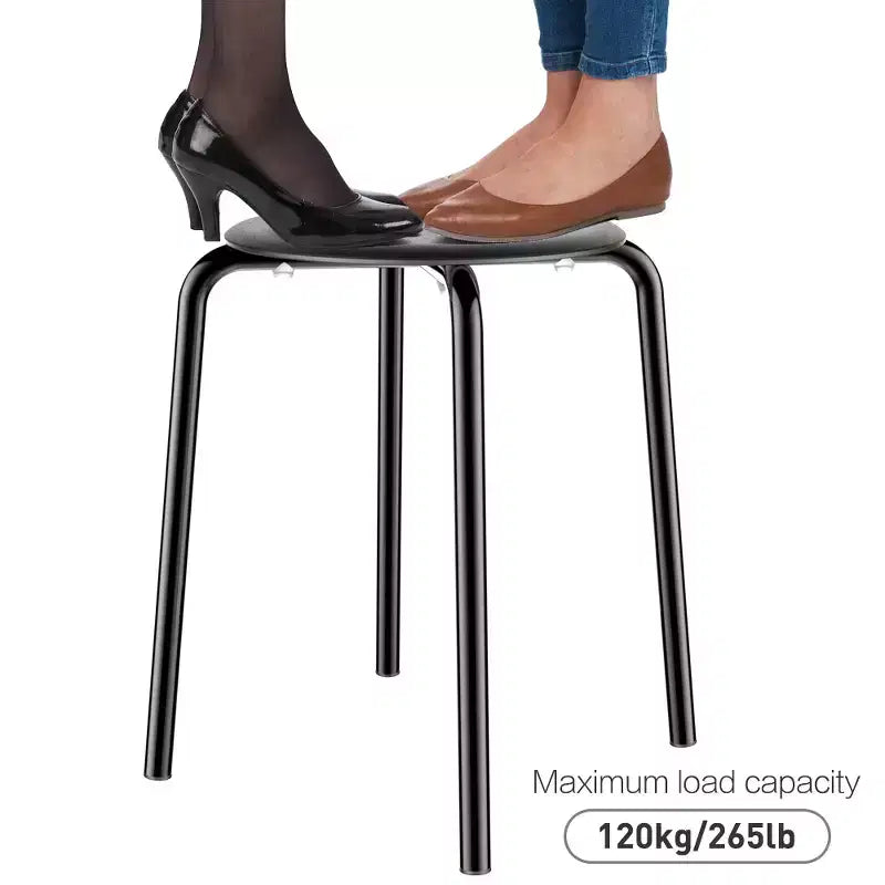Yaheetech Portable 5 x Plastic Stack Stools Backless Classroom Seating