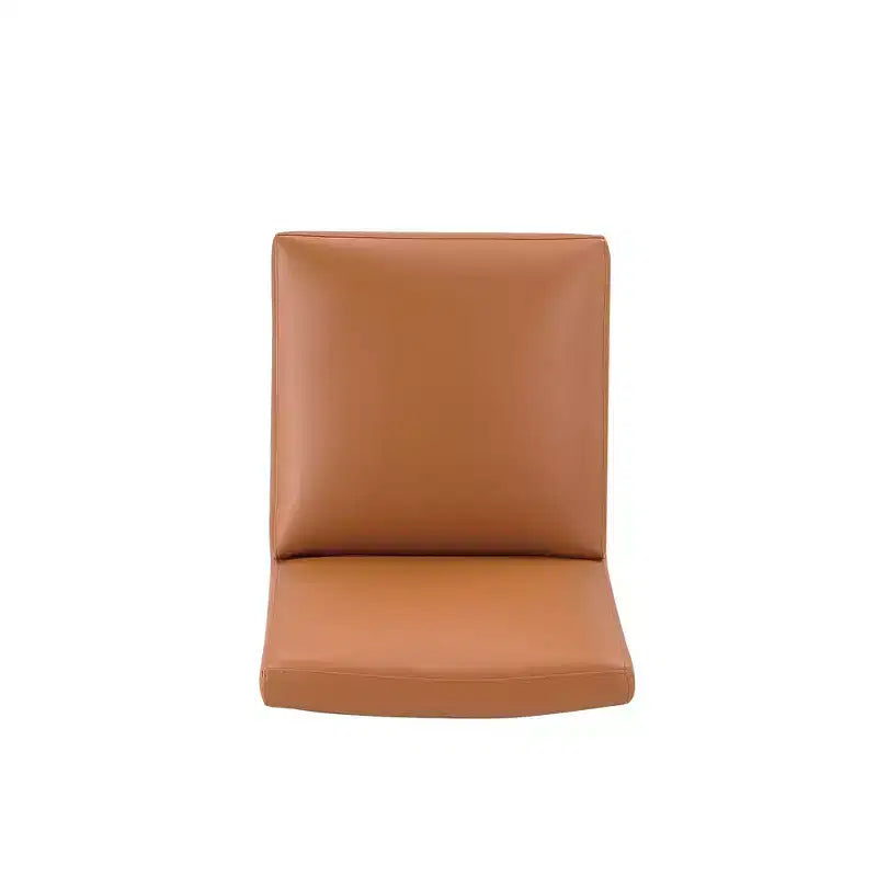 Set of 2 Anna Modern Square Faux Leather Dining Chairs - Manhattan Comfort