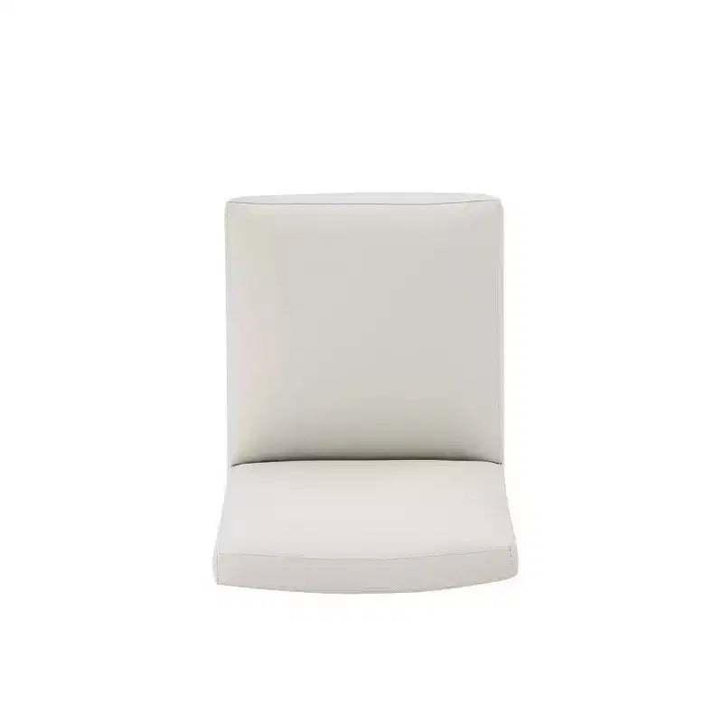Set of 2 Anna Modern Square Faux Leather Dining Chairs - Manhattan Comfort