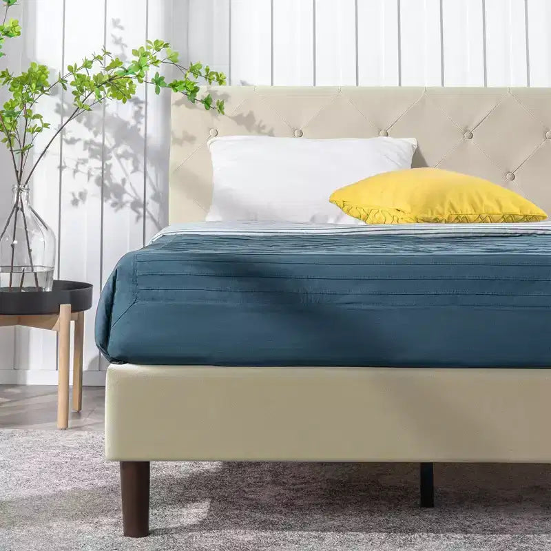 Shalini Upholstered Platform Bed Frame - Zinus