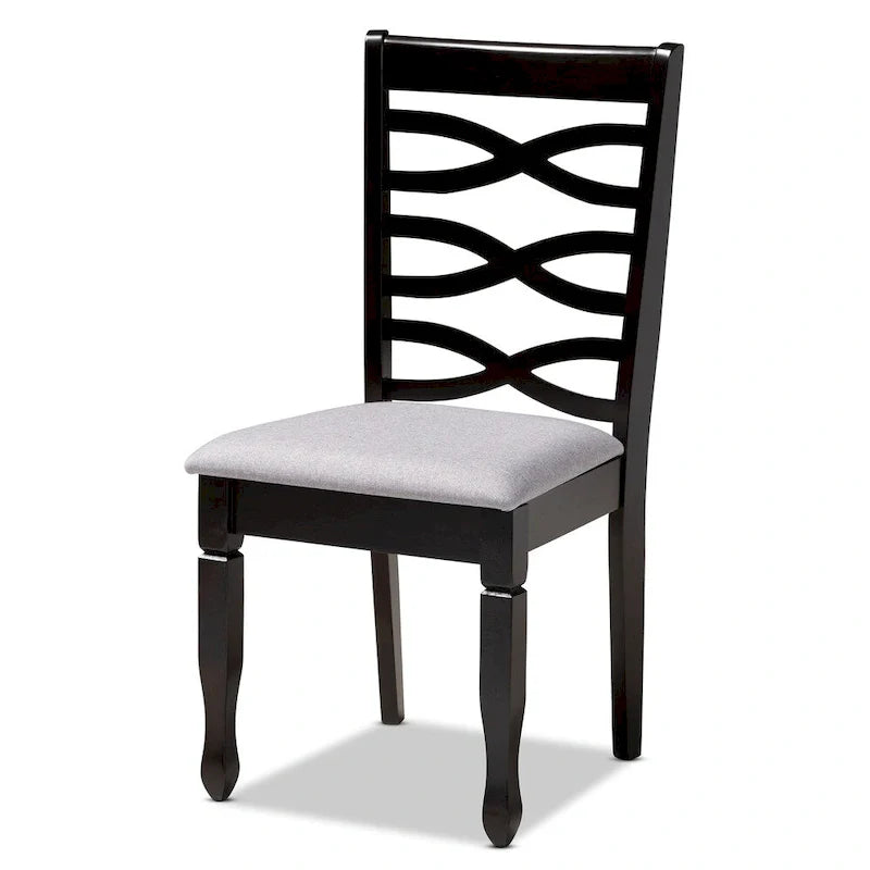 Ensemble de 4 chaises de salle à manger modernes et contemporaines